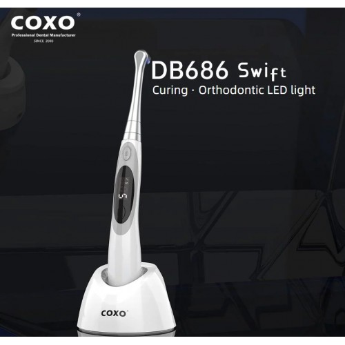 YUSENDENT COXO DB-686 Swift Lámpara LED de polimerización con función de ortodoncia y etección de caries
