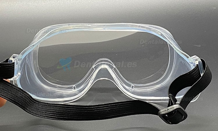 5Pcs Gafas Protectoras Médicas Protección contra Salpicaduras con Lentes Transparentes Antiniebla que Bloquean Saliva y Polvo