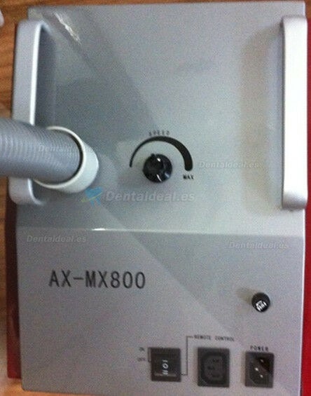 AX-MX800 500W Vacío extractor de polvo con interruptor de pie para laboratorio dental
