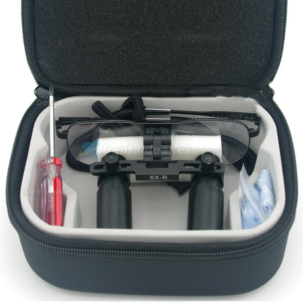Ymarda 6.0X 420mm Loupe binoculaire dentaire loupes chirurgicales médicales Armature en métal