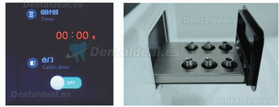 Activador UV del implante digital del sistema de procesamiento de superficies de implantes dentales WJ-422