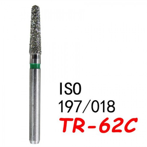 100PCS Fresas de diamante odontologia para perforación 1.6mm FG TR-62C