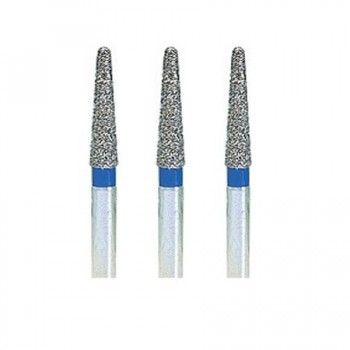 100 Pcs 1.6mm Fresas de diamante odontologia para perforación FG TR-13