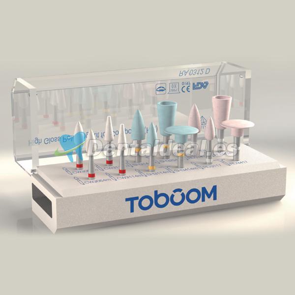 Toboom 12 PCS Compuesto Kit de Pulido Dental RA0312D