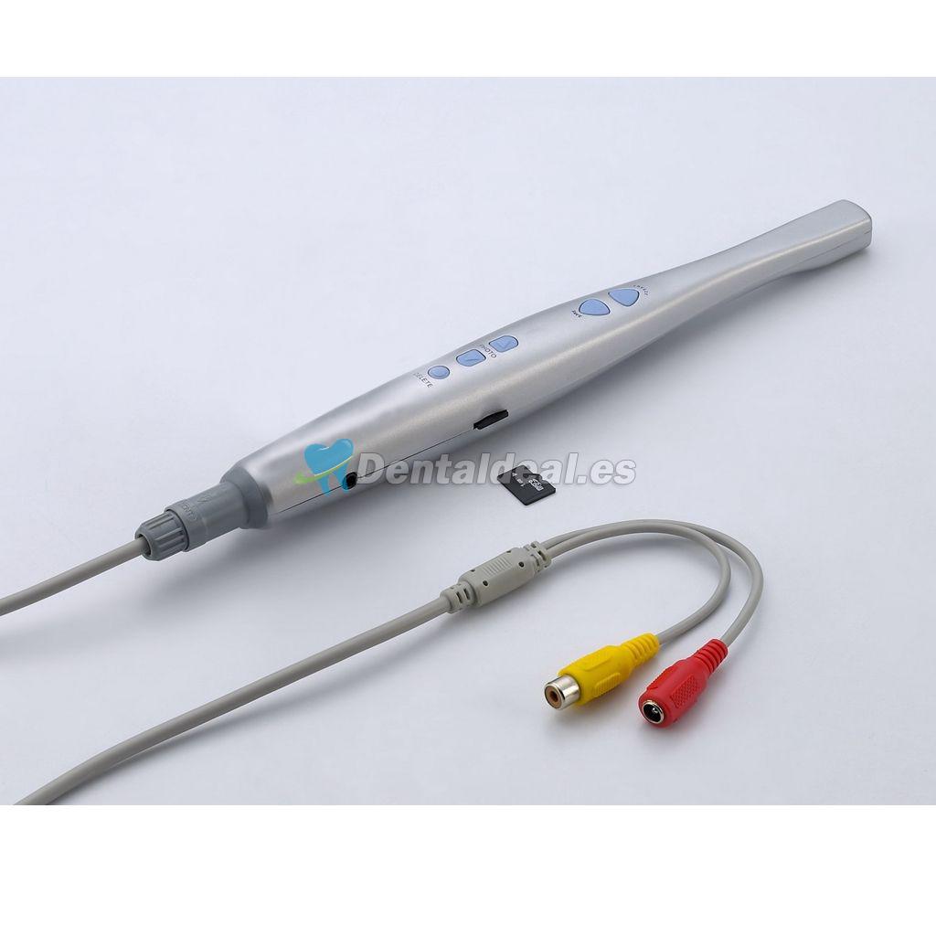 Intraoral Dental Cámara de Vídeo de 6 LED de Luz con Tarjeta SD B1D + Pantalla LCD mini