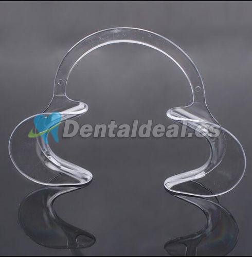 50 PCS Retractor de Labios y Mejillas para Odontología Lanqueamiento Dental C-SHAPE Tamaño M