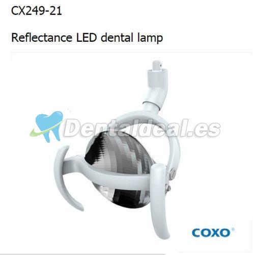 Yusendent Lámpara Dental Luz Reflectancia LED Sin Escalones Ajustable CX249-21