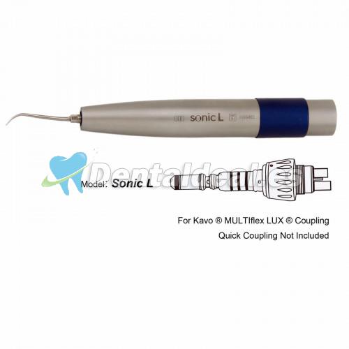 Sonic L Dental Fibra óptica Escalador de Aire Compatible KAVO Multiflex Acoplador 6 Hoyos