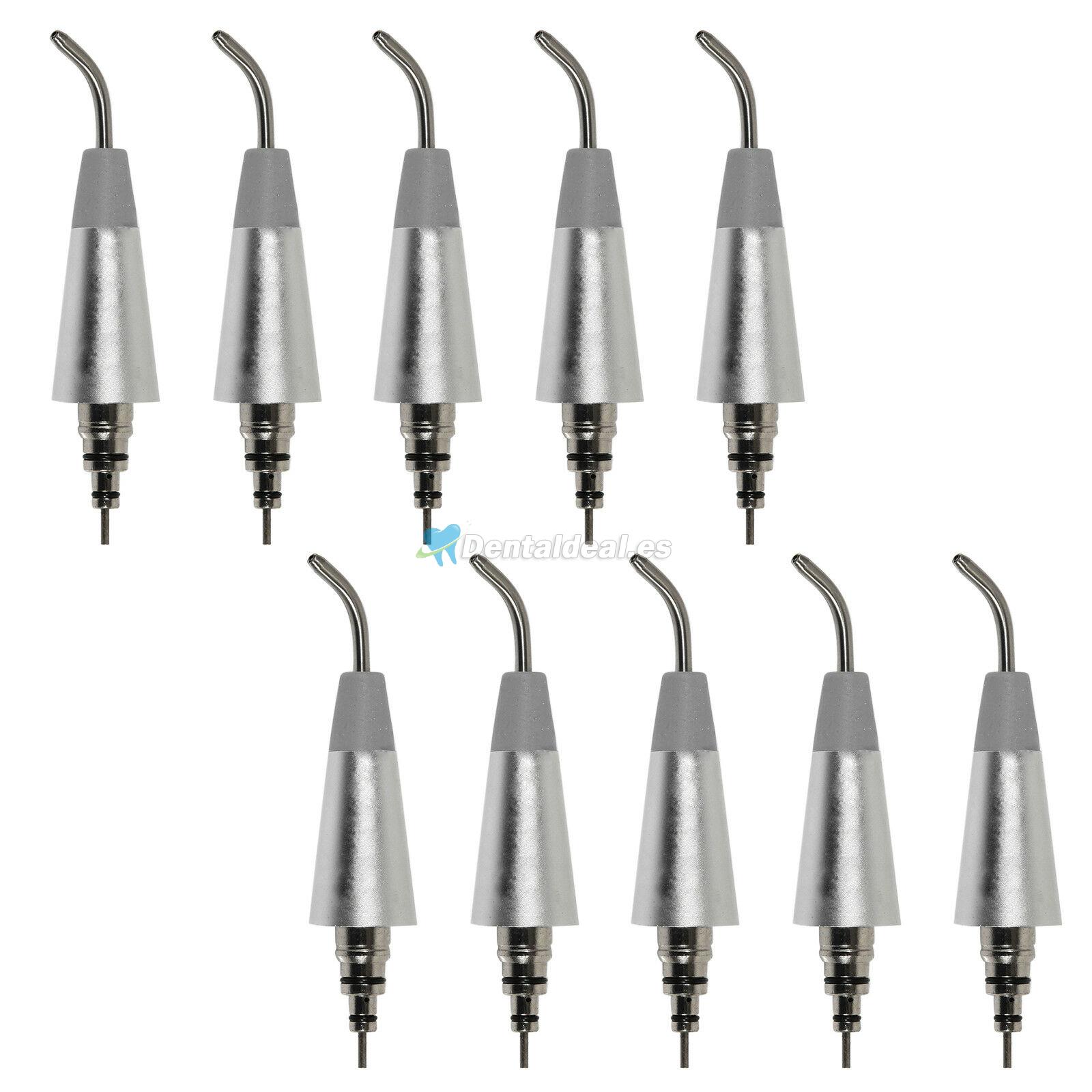 10 Pcs boquilla puntas para pulidor de aire aeropulidor dental N4/N2