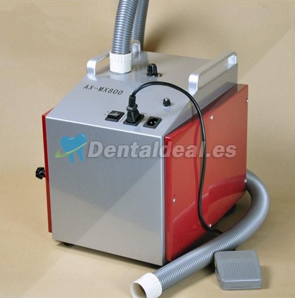 AX-MX800 500W Vacío extractor de polvo con interruptor de pie para laboratorio dental