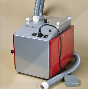 AX-MX800 500W Vacío extractor de polvo con interruptor de pie para laboratorio dental