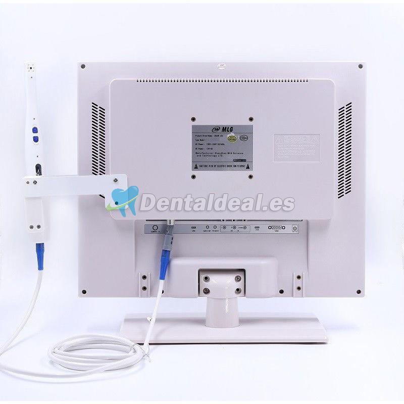 Detector de Cámara Intraoral WIFI CCD Dental M-958A con Monitor LCD de 15 Pulgadas