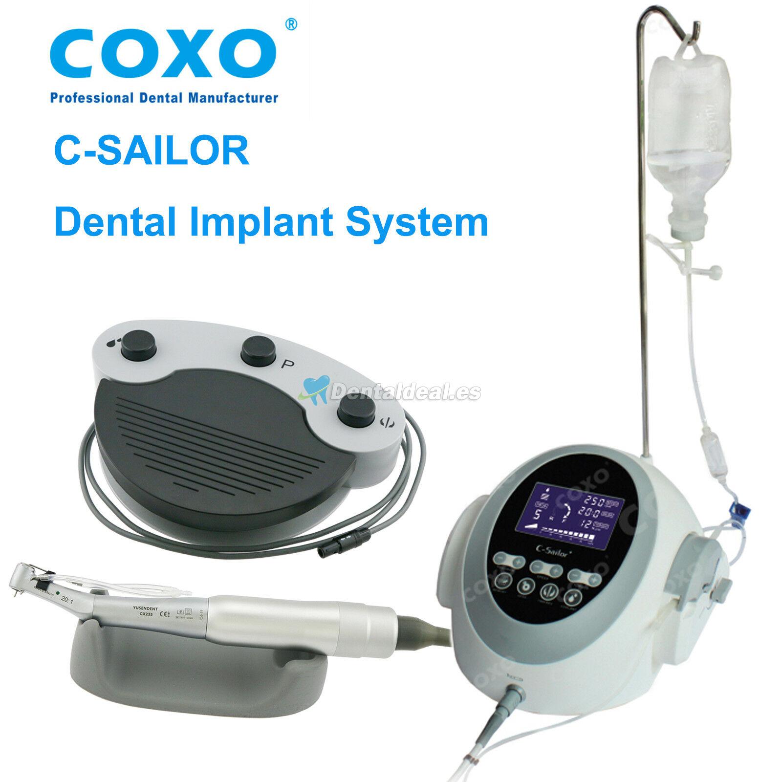 YUSENDENT® C-Sailor Sistema de implantes dentales Motor sin escobillas quirúrgico 20: 1