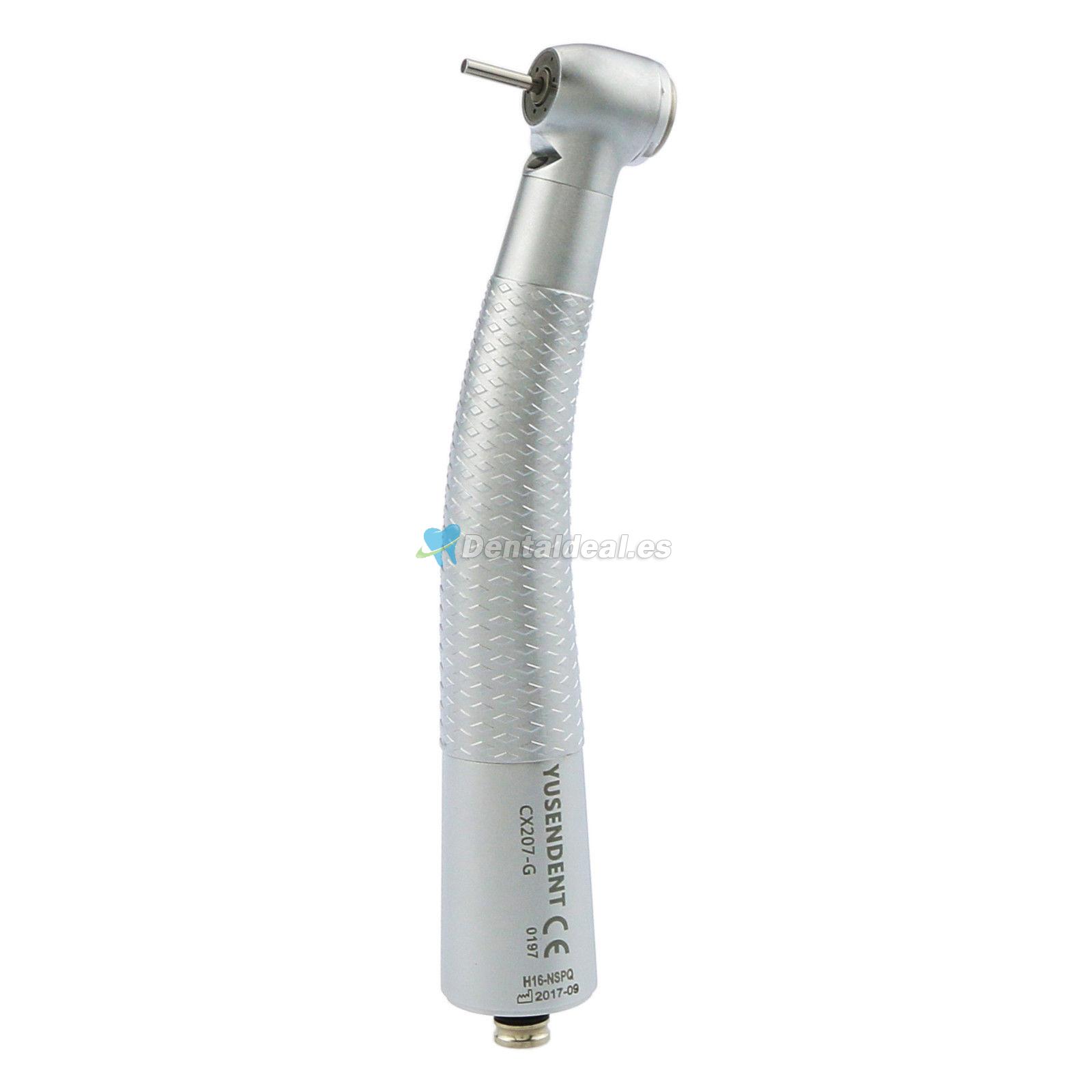 YUSENDENT® CX207-GN-P Pieza de mano de turbina dental compatible NSK (sin acoplamiento rápido)