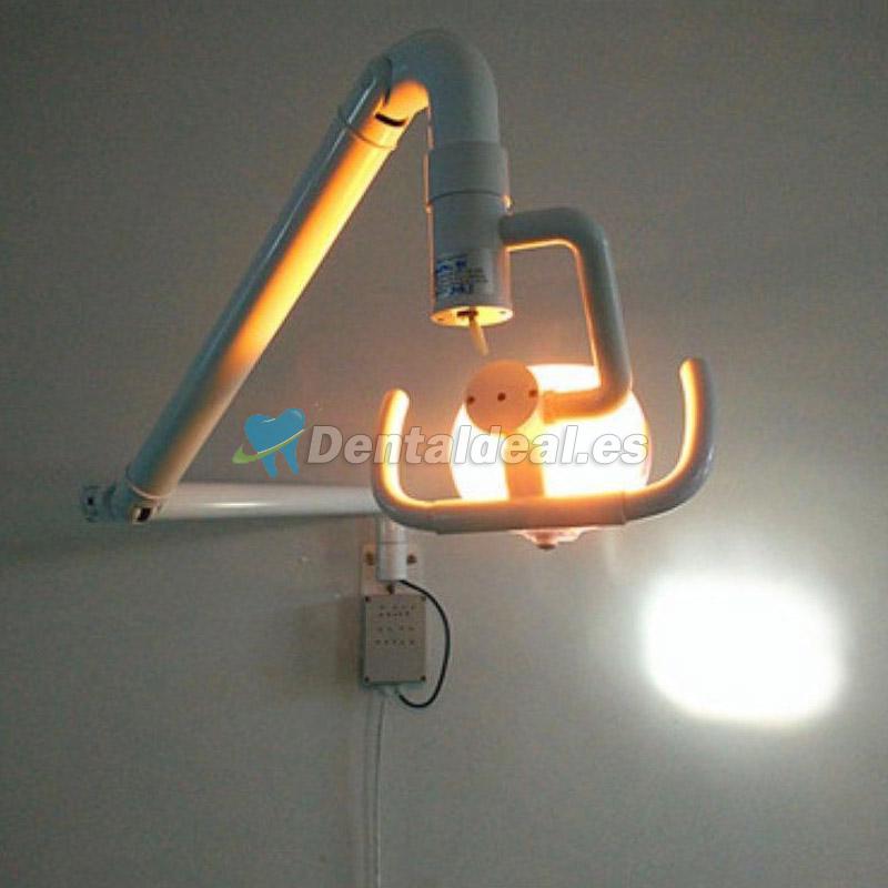 50W Lámpara Ligera Oral Médica del Colgante de Pared con la Luz Fría Shadowless del brazo