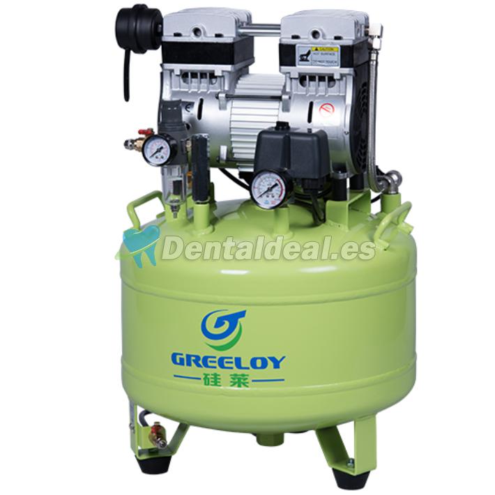 Greeloy 800W Compresores de Aire Sin Aceite Dental GA-81