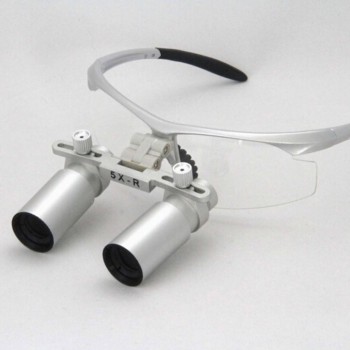 5.0X Lupas médicas Dentista Lupa Binocular Dental Lupa Glasse Microcirugía