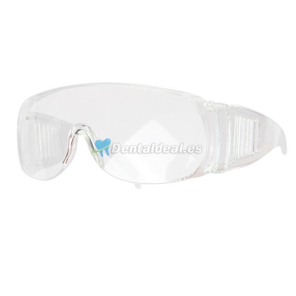 10Pcs Gafas de Seguridad Claras Gafas Lente Antiniebla Laboratorio Trabajo Química Protector