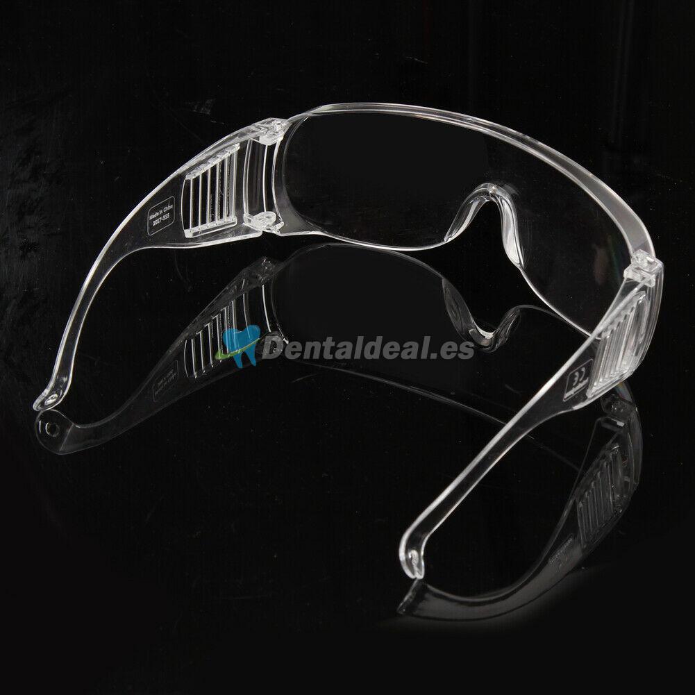 10Pcs Gafas de Seguridad Claras Gafas Lente Antiniebla Laboratorio Trabajo Química Protector