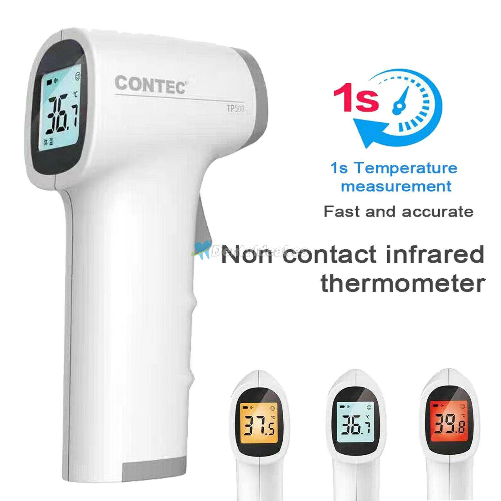Termómetro infrarrojo de frente IR Termómetro corporal sin contacto para bebés y adultos TP500
