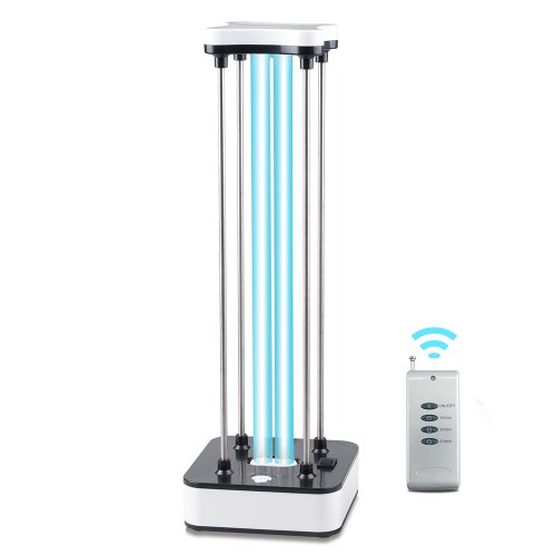 36W UV esterilizador luz ultravioleta Ozono UVC lámparas de desinfección de ozono con control remoto con temporizador