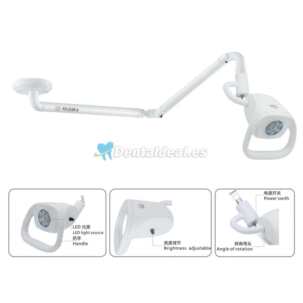 KWS KD-202B-8 21W LED lámpara quirúrgica de techo luz de reconocimiento médico