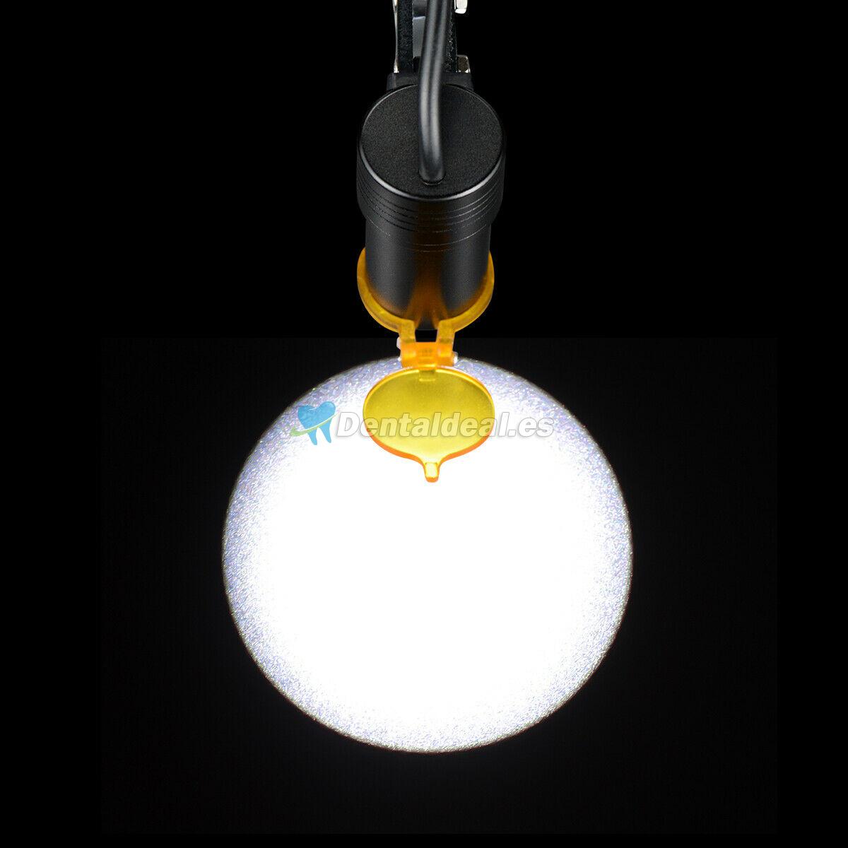 Dental Medical 5W LED Lámpara con Filtro Diadema Lámpara ENT Ginecología Oral
