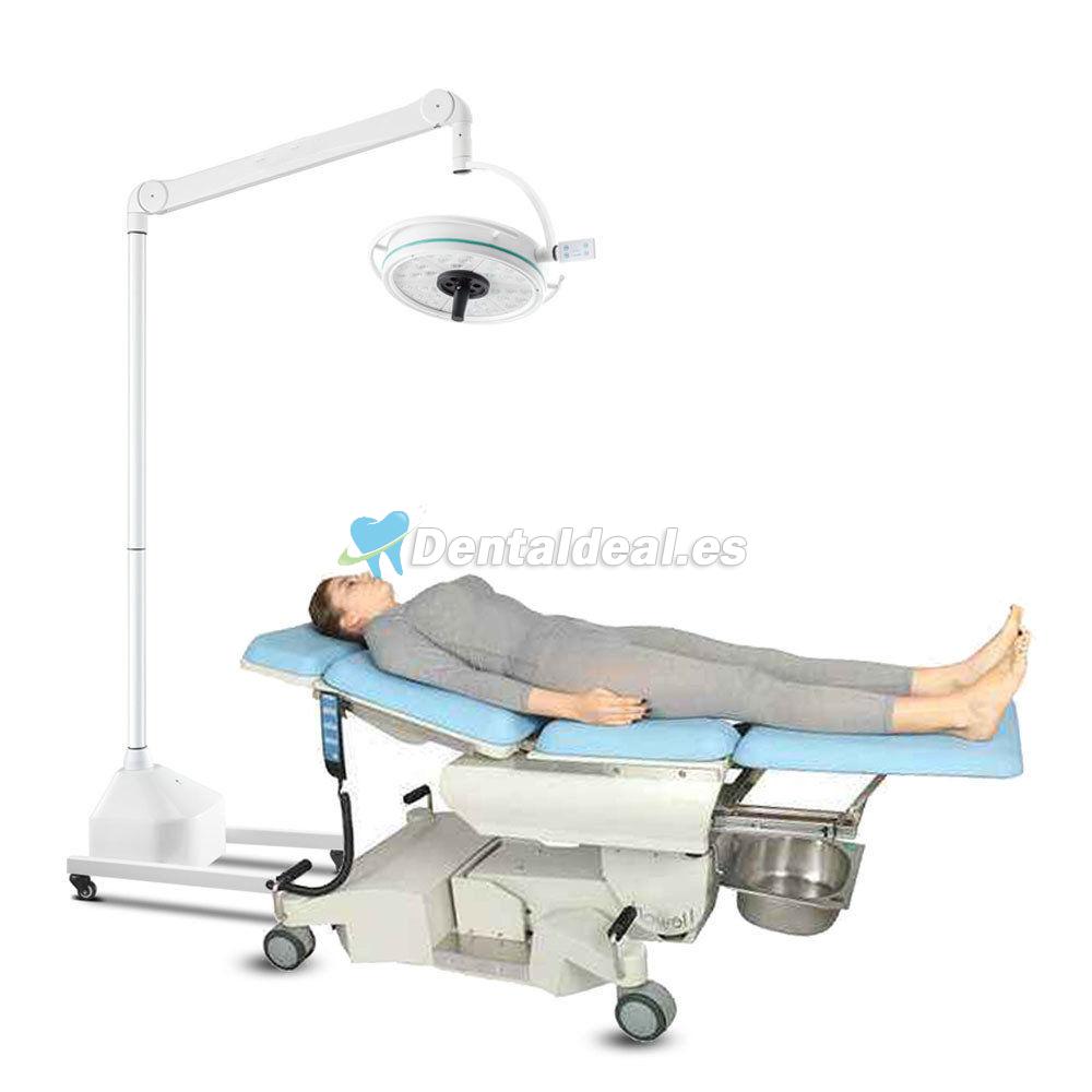 KWS KD-2036D-3 Lámpara Portátil sin Sombras de 108W LED Lámpara Quirúrgica de Examen Médico