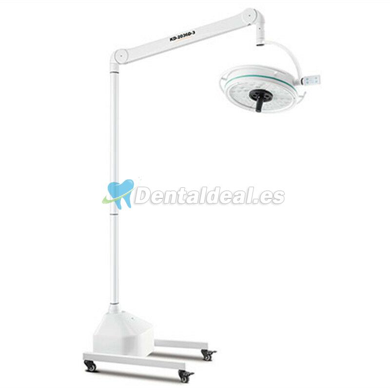 KWS KD-2036D-3 Lámpara Portátil sin Sombras de 108W LED Lámpara Quirúrgica de Examen Médico