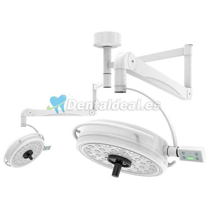 KWS KD-2072B-2 216W Luz de Examen Quirúrgico de Techo con Dos Cabezas LED Lámpara sin Sombra