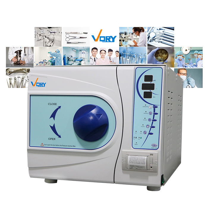 VORY VORY-II 12L-23L Autoclave de Vapor al vacío Esterilizador+Impresora