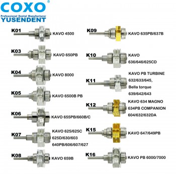 COXO Cartucho de rotor de repuesto dental para pieza de mano de turbina Fit KAVO