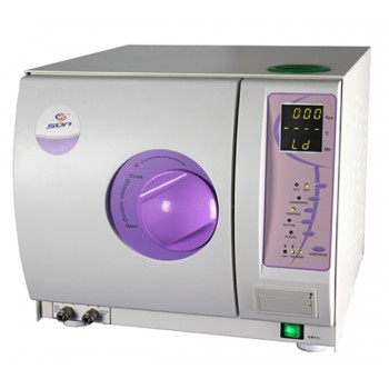 Sun® SUN-I-D Esterilizador de autoclave dental de vapor al vacío 16-23L Clase B con impresora