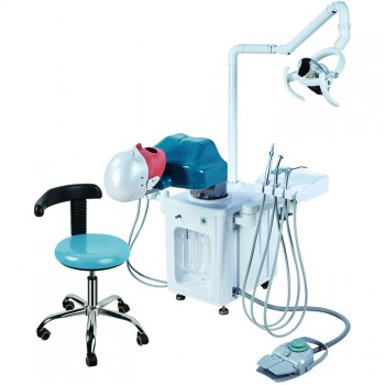 Jingle JG-A2 Simulador Para Odontologia Simulador de Paciente para Odontología Compatible con Frasaco / Nissin Kilgore