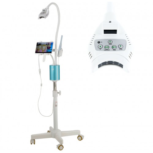 MLG M-66B Profesional Lampara Blanqueamiento Dental Led con Monitor LCD de 7 Pulgadas