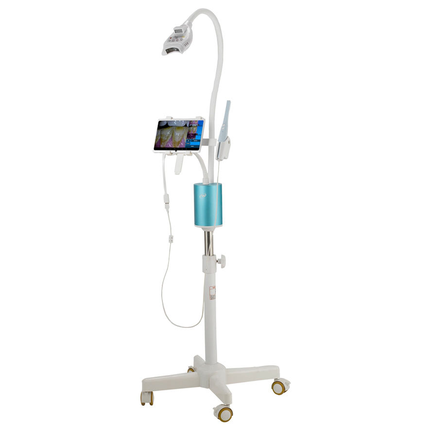 MLG M-66B Profesional Lampara Blanqueamiento Dental Led con Monitor LCD de 7 Pulgadas