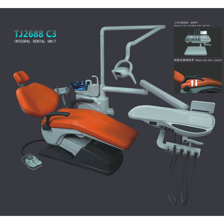 TuoJian TJ2688 C3 Sillón Dental Completo Unidad de Tratamiento Dental