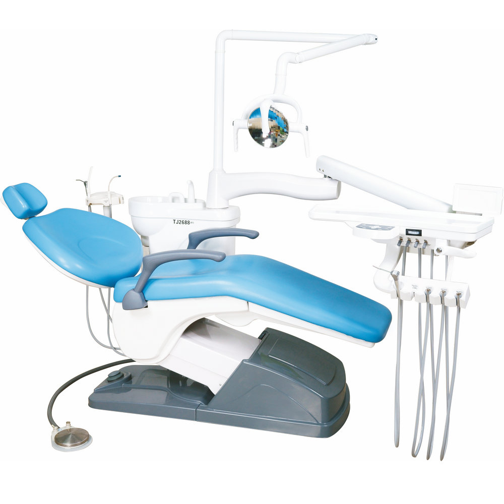 Tuojian TJ2688 A1 Sillón Dental Completo Unidad de Tratamiento Dental con Lámpara de Sensor