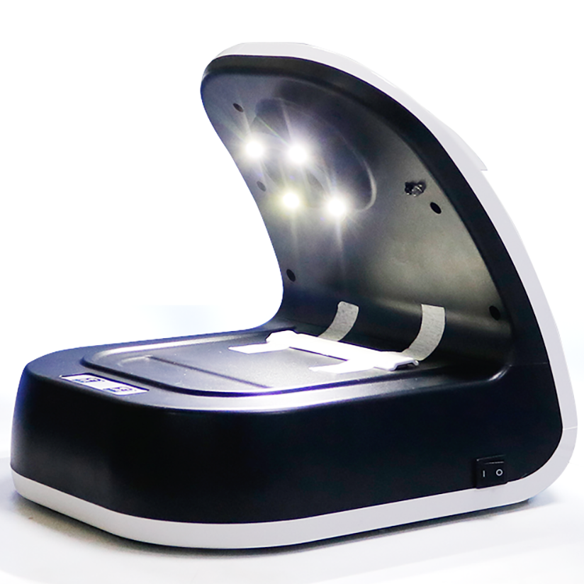 60W Aspirador colector de polvo laboratorio dental portátil con luz LED
