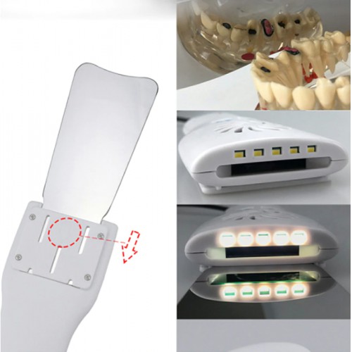 Espejo de fotografía intraoral sin niebla dental Espejos de imágenes de desempañado automático