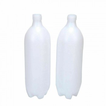 2PCS Botella de plástico de almacenamiento de agua dental para unidad de silla dental 1200ML