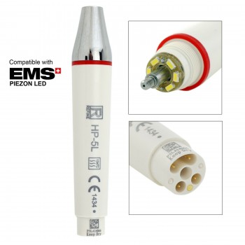 Refine dental ultrasónico Pieza de mano LED para EMS Woodpecker HP-5L