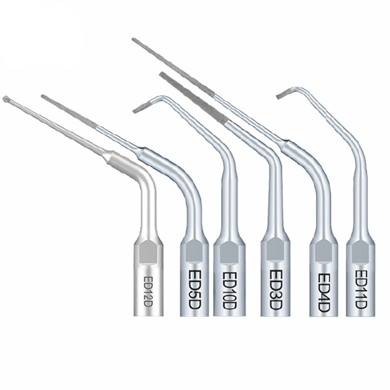 Refine Puntas de ultrasonido endodoncia ED1 ED2 ED3 ED4 ED5 ED6 ED7 ED8 ED9 ED10 ED11 ED14 ED15 compatible con SATELEC NSK DTE