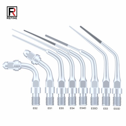 5Pcs Punta ultrasonidos para implantes endodoncia ES3D ES4D ES5D ES10D ES14 ES14D ES15 ES15D compatible con Sirona