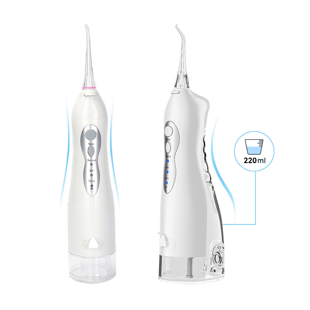 Oral Irrigador de Agua Flosser USB Recargable Impermeable Portátil