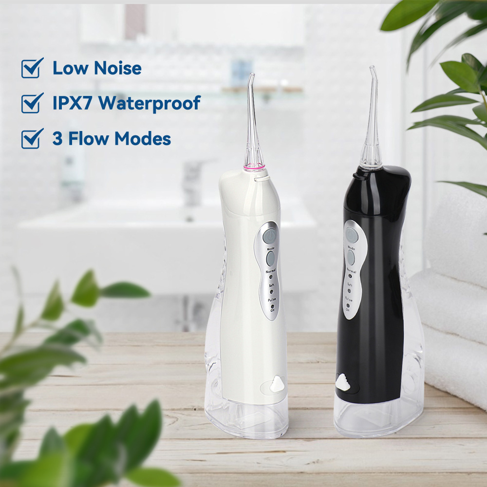 Oral Irrigador de Agua Flosser USB Recargable Impermeable Portátil