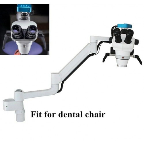 Microscopio dental para endodoncia con cámara para unidad de sillón dental