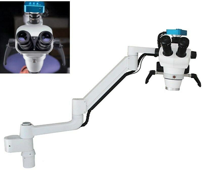 Microscopio dental para endodoncia con cámara para unidad de sillón dental