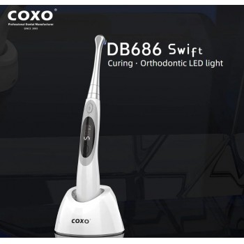 YUSENDENT COXO DB-686 Swift Lámpara LED de polimerización con función de ortodoncia y etección de caries