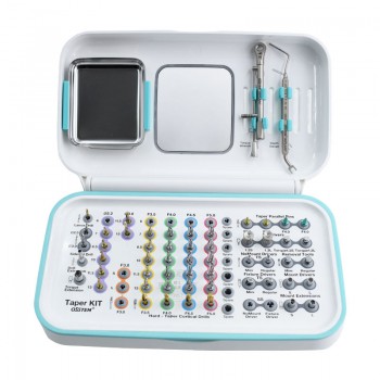 100% Osstem Taper kit de herramientas quirúrgicas para implantes dentales Juego de instrumentos de elevación de senos paranasales